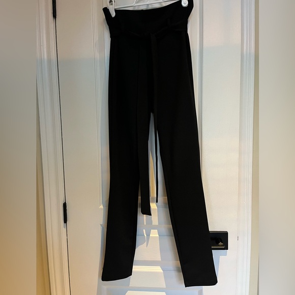 Revamped Premium Collection-high waist pant-elastic waistband/adjustable belt. - Picture 11 of 11